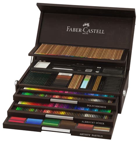 faber castill metal art box|Try It Box Collection .